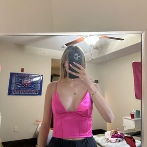 Hot pink top from Amazon